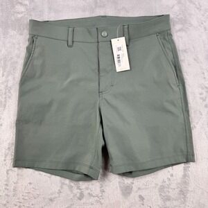 New Outdoor Voices Techtwill Birdie Shorts Men's Small Green 7" Classic Chino